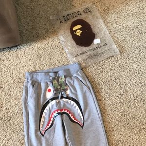 Deadstock bape pants